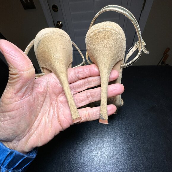 KAte spade size 7 sandal with jeweled accents - Picture 10 of 12